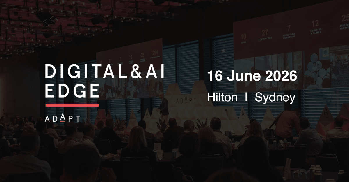 ADAPT Digital & AI Edge | 16 June 2026 | Digital Transformation Conference